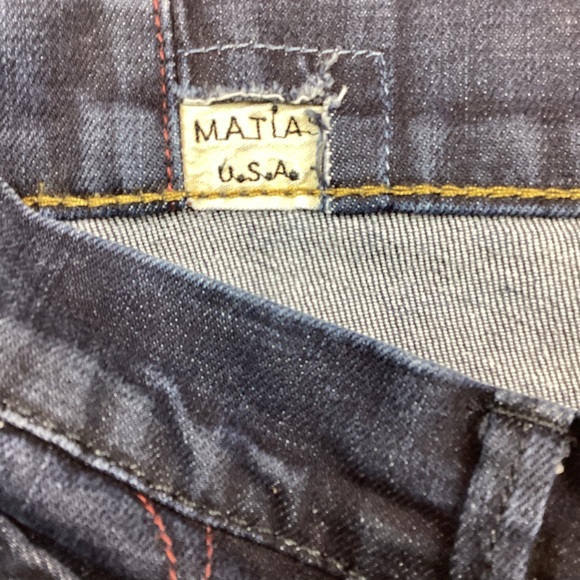 Matias Sol Straight Leg Jeans ‘Designer Made in LA, CA’ - Picture 2 of 12